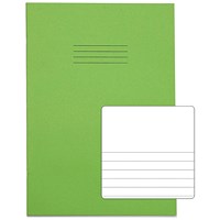 Rhino Exercise Book, 32 Pages, Ruled, A4, Light Green, Pack of 100