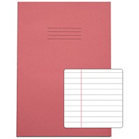 Rhino Exercise Book, 80 Pages, Ruled with Margin, A4, Pink, Pack of 50