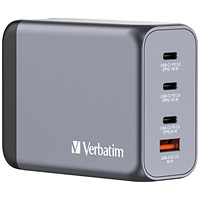 Verbatim GNC-200 GaN 200W 4 Port Charger Verbatim GNC-200 GaN 200W 4 Port Charger