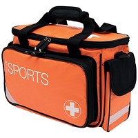 Blue Dot Premium Advanced Sports First Aid Kit in Large Orange Bag