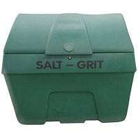 Winter Salt/Grit Bin Lockable No Hopper 400 Litre Green