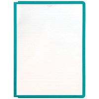 Durable Sherpa A4 Replacement Display Panels, 5 Pack, Green