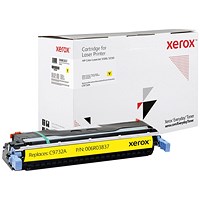 Xerox Everyday HP 645A/C9732A Remanufactured Compatible Laser Toner Cartridge Yellow 006R03837