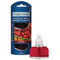 Yankee Candle Scent Plug Refill, 2 Per Pack, Black Cherry, Pack of 4