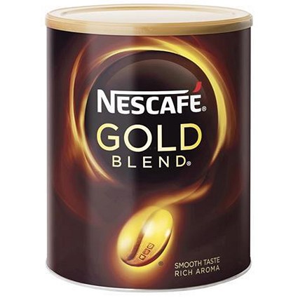 Nescafe Gold Blend Instant Coffee Tin 750g x 2 - Offer Includes Free Quality Street