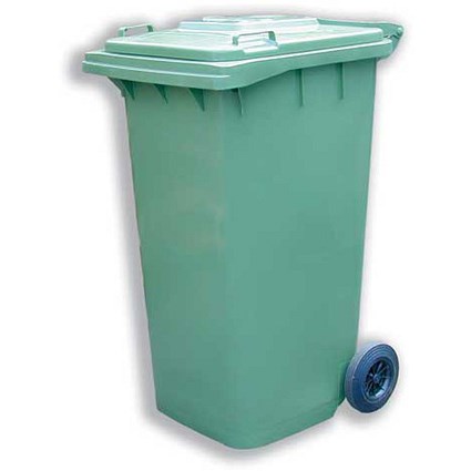 Wheelie Bin 140 Litres Green