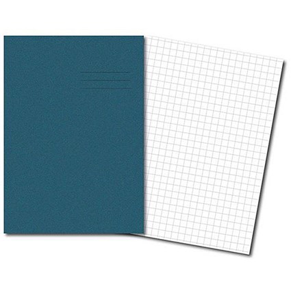 Cambridge Quadrille Exercise Book / 10mm Quadrille / 80 Pages / Light Blue / Pack of 50