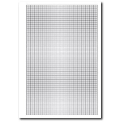 Cambridge Graph Exercise Paper / A4 / 1, 5 and 10mm Squares / 500 Sheets / Pack of 5