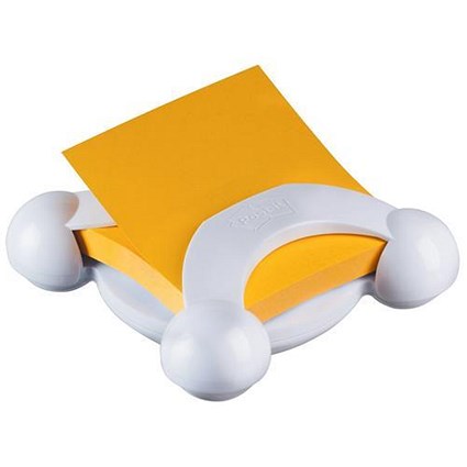 Post-it White Jax Z-Note Dispenser + One Pad - 76x76mm