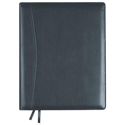 Collins Elite 2016 Executive Diary Wirobound Day to Page Hourly W164xH246mm Black