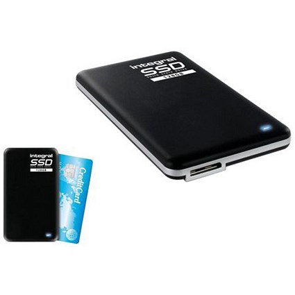 Integral Portable USB 3.0 Solid State External Drive 1TB Ref INSSD1TB