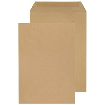 ValueX Everyday Envelopes C4 Manilla Pocket Gummed 80gsm 324x229mm (Pack 250) -