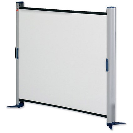 Nobo Projection Screen Desktop Lightweight Portable 1250mm Diagonal Matt White