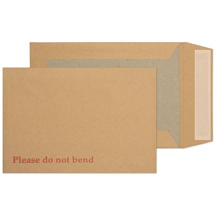 Blake Everyday Envelopes C5+ Manilla Pocket Peel and Seal Board Back 120gsm 240x165mm (Pack 125) - 4112