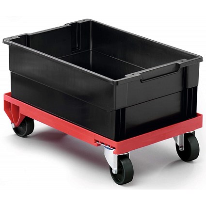 Durable Transport Trolley, Red