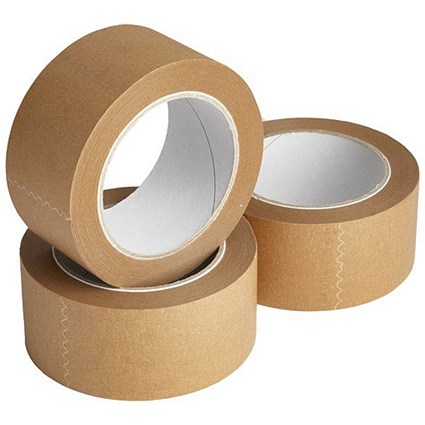 Self-Adhesive Paper Tape Buff 48mm x 50m (Pack 6) - SAP5050BV