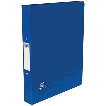 A4 + Oceanis Ring Binder Blue 2 O Ring Binder Blue 40mm Spine -