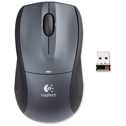 Logitech M505 Wireless Mouse Optical Bluetooth with USB Nano-Receiver 2.4GHz