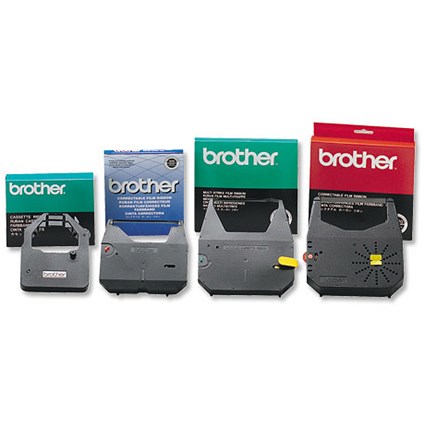 Brother Ribbon Cassette Lift Off Correction Tape Low Tack [for All Brother Series] Ref 3015 [Pack 6]