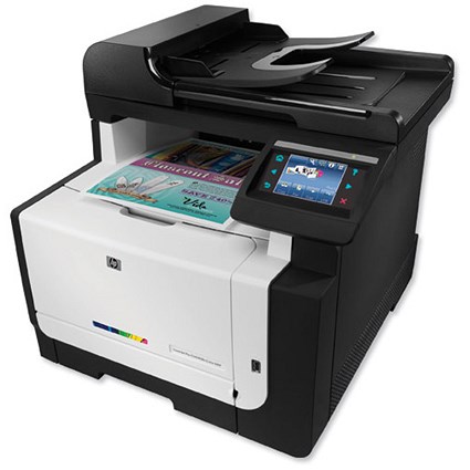 Hewlett Packard [HP] LaserJet Pro 1415fnw Colour Laser Multifunction Printer 600x600dpi A4 Ref CE862A