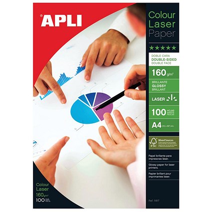 apli 160gsm sided paperstone