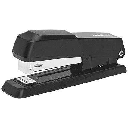 Centra Half Strip Metal Stapler 20 Sheets Black -