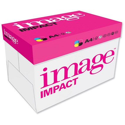 Image Impact A4 Paper Premium - FSC-Certified - White - 80gsm - 1 Box (5 x 500 Sheets)