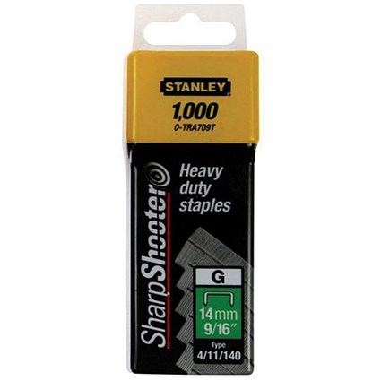 Stanley Staples Heavy-duty 10mm [Pack 1000]