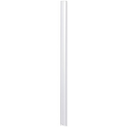 Durable Spinebar, 6mm, Up to 60 A4 Sheets, Clear, Pack of 100