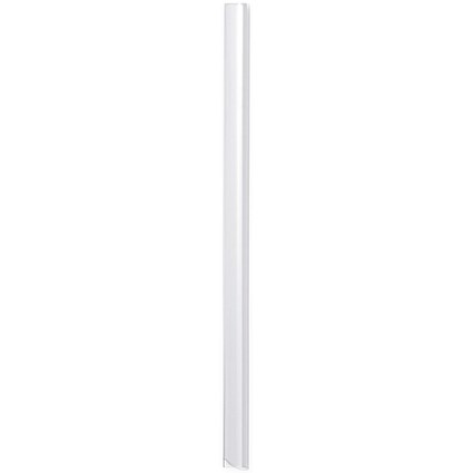 Durable Spinebar, 3mm, Up to 30 A5 Sheets, Clear, Pack of 100