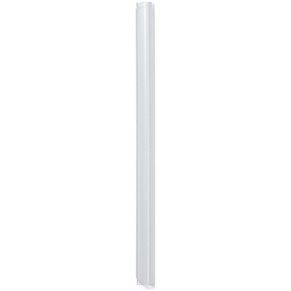 Durable Spinebar, 5mm, Up to 50 A5 Sheets, Clear, Pack of 100