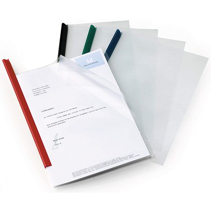 Durable Premium Clear PP Report Covers, 10 Pack, A4 Transparent