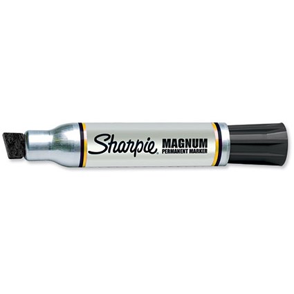 Sharpie Magnum Permanent Marker Pen Chisel Tip Black