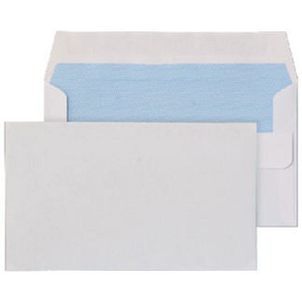 Blake Everyday Envelopes White Wallet Plain Self Seal 80gsm 89x152mm (Pack 1000) -