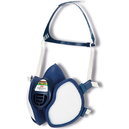 3M 4279+ ABEK1 Half Mask Respirator, Blue & White