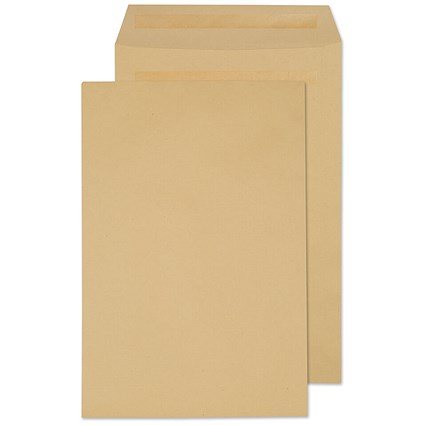 Blake Everyday Envelopes Manilla Pocket Plain Self Seal 90gsm 381x254mm (Pack 250) -