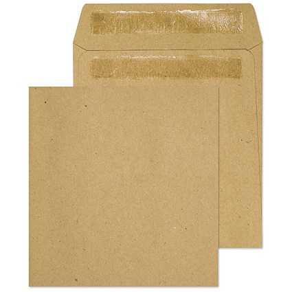 ValueX Everyday Envelopes Manilla Pocket Plain Self Seal Wage 80gsm 108x102mm (Pack 1000) -