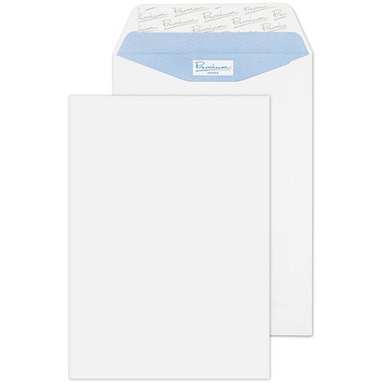 Blake Premium Office Envelopes C5 Ultra White Wove Pocket Plain Peel and Seal 120gsm 229x162mm (Pack 500)