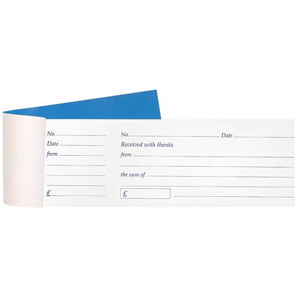 Cash Receipt Book - 80 Tear-Off Receipts