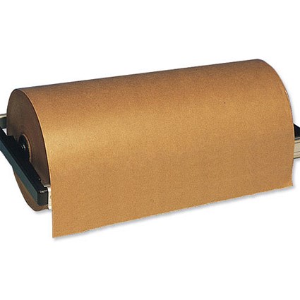 Masterline MG Counter Wrapping Paper Roll Kraft 90gsm 750mmx220m Ref 16423