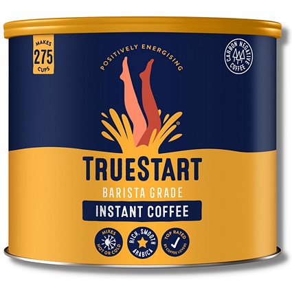 TrueStart Barista Grade Instant Coffee, 500g Tin