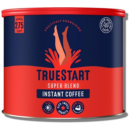 TrueStart Super Blend Instant Coffee, 500g Tin