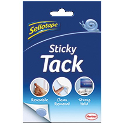 Sellotape Sticky Tack Reusable Adhesive 45g -