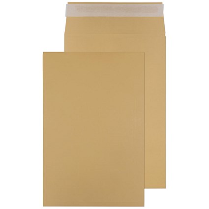 Blake Everyday Envelopes Manilla Pocket Peel and Seal 25mm Gusset 140gsm 381x254mm (Pack 125) -