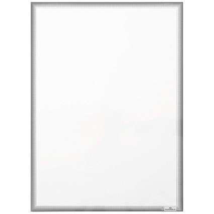 Durable Static Cling UV Info Pocket Signage for Glass, A3, Grey, Pack of 5