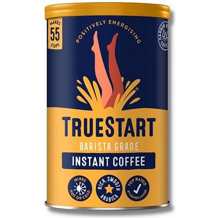 TrueStart Barista Grade Instant Coffee, 100g Tin