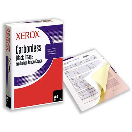 Xerox NCR Paper Digital Laser Carbonless 3-Part White Yellow Pink [167 Sheets]