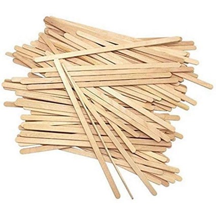 ValueX Wooden Stirrers 140mm (Pack 1000) -