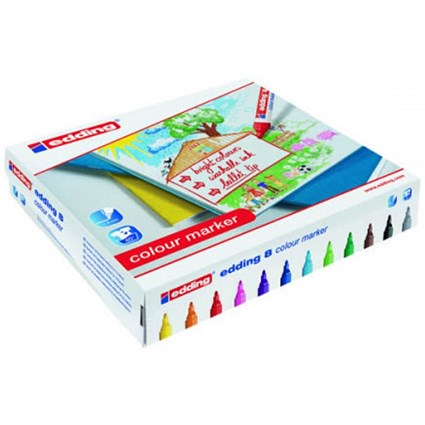 Edding 8 Colour Marker Classpack, Assorted, Pack of 144