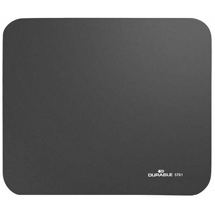 Durable Smooth Non-Slip Foam Precision Mouse Pad, 26 x 22 cm, Grey